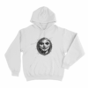 Broken Mirror Joker Unisex Hoodie White