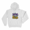 Dark Soul Flame Unisex Hoodie White