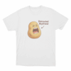 Distracted Boyfriend Potato Print Unisex T Shirt White