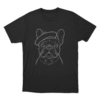 French Bulldog Sketch Unisex T Shirt Black