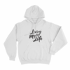 Living My Best Life Unisex Hoodie White