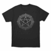 Ornate Pentagram Seal Unisex T Shirt Black