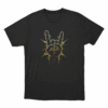 Rock On Hand Sign Unisex T Shirt Black
